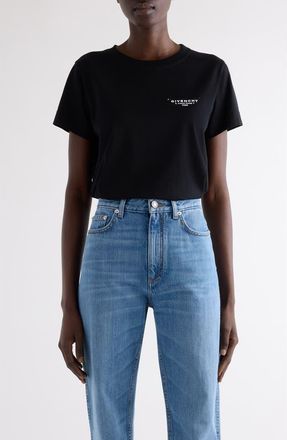 Givenchy Regular Fit Logo Graphic T-Shirt in Black at Nordstrom, Size X-Small