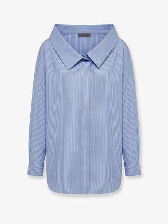 Balenciaga Camicia Stola Oversize in cotone - BALENCIAGA - gender_Woman