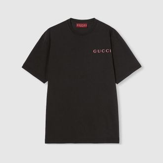 【お年玉セール特価】 Gucci: Black T-Shirts now up to −56% | Stylight トップス