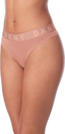 DKNY Cozy Boyfriend Thong in Rosewood at Nordstrom, Size X-Large