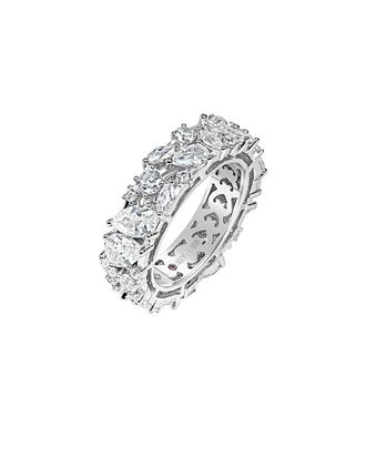 Suzy Levian Silver Cz Ring