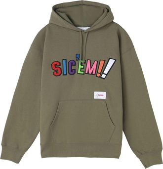 SUPREME x WTAPS Sicem! Hooded Sweatshirt Olive Green SUP-FW21-340