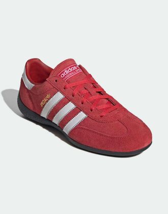 adidas Originals Handball Spezial Lo Pro - Scarpe rosso scarlatto better /bianco nuvola
