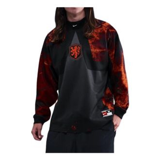 Nike Netherlands Goalkeeper Jersey Black Hyper Crimson White IO0785-010