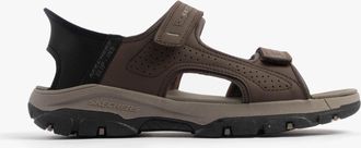 Skechers Tresmen - Reece Heren Sandalen Chocolade