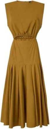 Pinko Pinko - Jurken - Dames - Maxi kleedjes - Beige - S - Kleedjes
