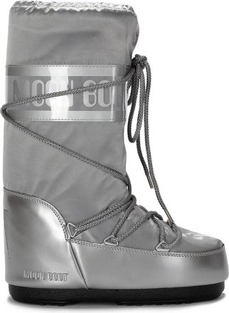 Moon Boot Snowboots met vetersluiting - Dames - Winterlaarzen - Grijs - 35 EU - Schoenen