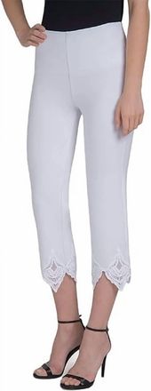 Lyss&eacute; Womens Alix Crop Legging In White