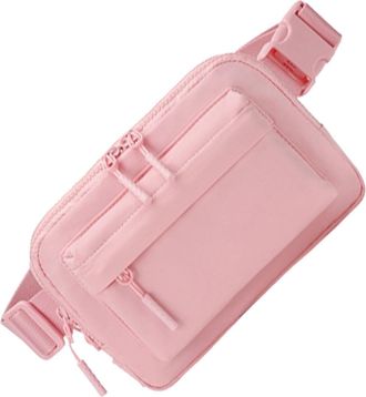 Generic for Women Men, | Backpack with Chest Bag | Large Capacity Waterproof Nylon Bag with 4 Zipper Pockets, Adjustable Shoulder Strap, Fashion for Women and