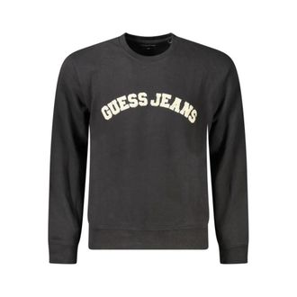 Guess Heren, Sweatshirts & Hoodies, Zwart, Maat: S Katoen
