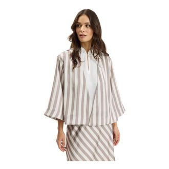 In Front Blouse - female - IN FRONT - Blouses - Gray - S - Blouses & Shirts