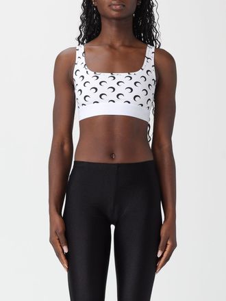 Marine Serre Top cropped Marine Serre in jersey stampaot