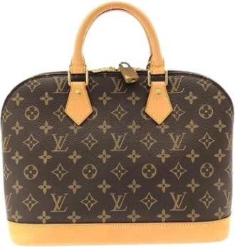 Louis Vuitton Pre-owned Handbags, female, Brown, Size: ONE SIZE Pre-owned Monogram Handbag