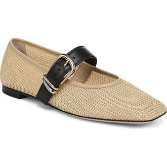 Vince Daniela Mary Jane Flat in Toasted Wheat at Nordstrom, Size 8.5