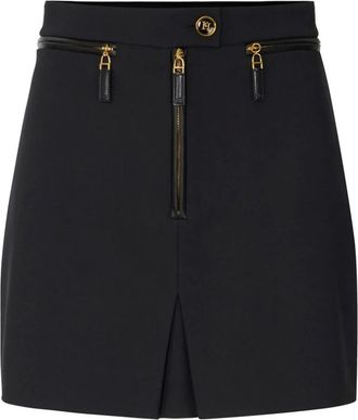 Elisabetta Franchi Mujer, Faldas, Negro, Talla: L