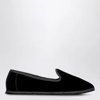 Vibi Venezia Friulane in black velvet