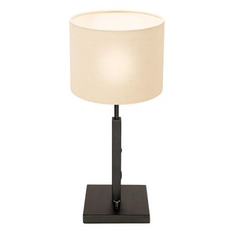 Steinhauer L&aacute;mpara De Mesa - Stang - Negro - Lino Metal - &Oslash; - Steinhauer