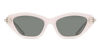 Tiffany & Co. TF4231U 8437S4 Womens Sunglasses White Size 53