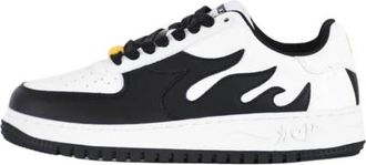 Acupuncture Sneakers - Heren - Sneakers - Zwart - 45 EU - Leer - Schoenen