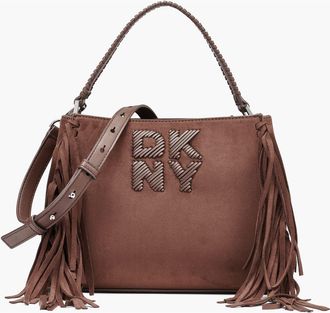 DKNY Foster Medium Satchel in Chocolate at Nordstrom
