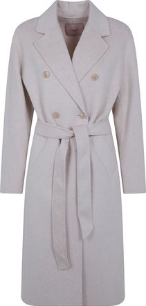 Twin-Set Belted Coat Belted Wrap Coat