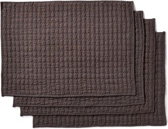 Amity Home Carolina Steel Set Of 4 Placemats