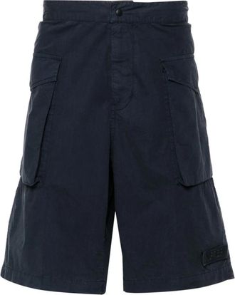 Aspesi Blauwe Denim Shorts - Heren - Korte Broeken - Blauw - M - Denim - Korte Broeken