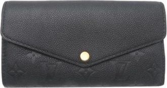 Louis Vuitton Pre-owned Wallets, female, Black, Size: ONE SIZE Pre-owned Vintage Canvas Wallet