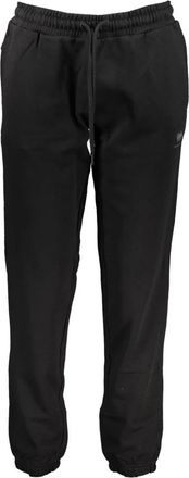 Napapijri Sportieve Zwarte Dames Trainingsbroeken met Borduurwerk - Dames - Sweatpants - Zwart - 2XS - Broeken