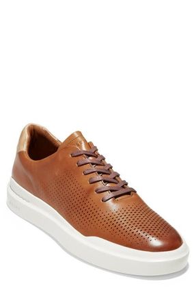 Cole Haan GrandPro Rally Sneaker in British Tan /Ivory at Nordstrom, Size 8.5