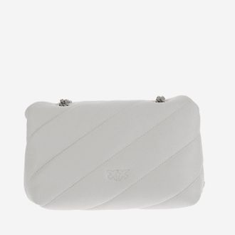 Pinko Love Shoulder Bag - White