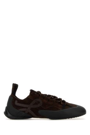 Loewe Dark Brown Logo Sneakers