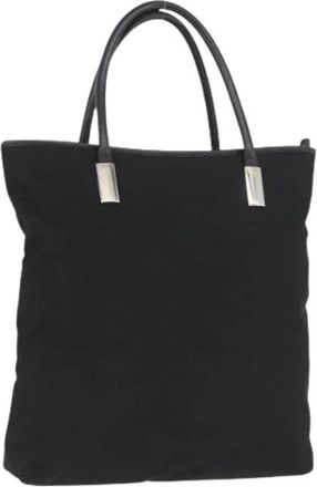 Gucci Pre-owned Vintage Tote Bag - Dames - Vintage Shopper - Zwart - ONE Size - Leer - Vintage