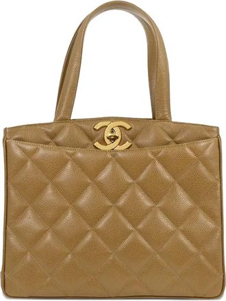 Chanel Borsa tote trapuntata anni 1994-1996 - Toni neutri