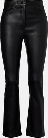 Joseph Pantaloni slim Duke in pelle