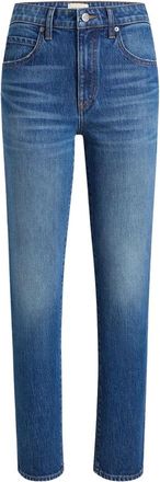 Khaite Denim High-Waisted Jeans - Dames - Slim Fit Jeans - Blauw - W30 - Denim - Jeans