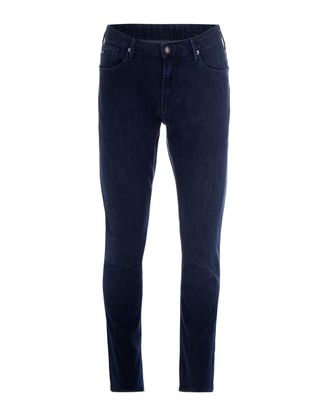 Emporio Armani Slim Fit Medium Blue Denim with Five-Pocket Style