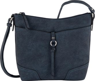 Tom Tailor Imeri weiches Lederimitat mit 2-tone-Effekt, Ziern&auml;hten und Dekoanh&auml;nger