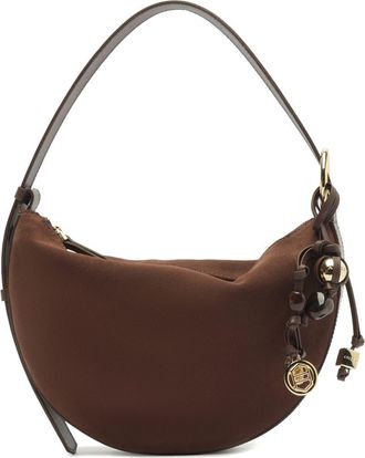 Arezzo Medium Simone Suede Shoulder Bag in New Cocoa/New Cocoa at Nordstrom