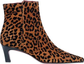 Roberto Festa Milano Stivali Milia leopardati - Marrone