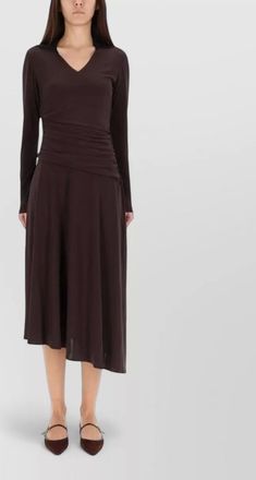 Tory Burch asymmetric midi dress