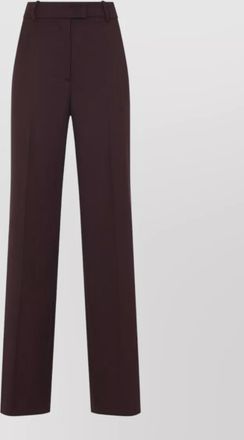 Frankie Shop lenora high waist wool blend trousers