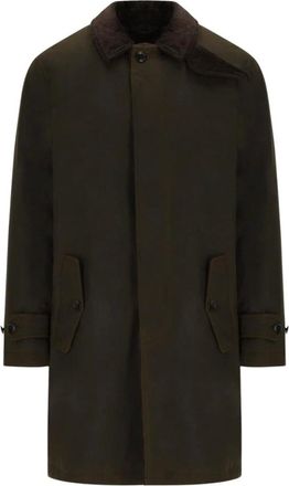 Baracuta G10 Jas - Heren - Mantels - Groen - Maat: XL Katoen