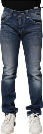 Dondup Skinny Jeans - Heren - Slim Fit Jeans - Blauw - W30 - Katoen - Jeans