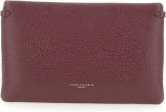 Gianni Chiarini Tassen, Dames, Rood, ONE Size, Leer, Hermy Clutch