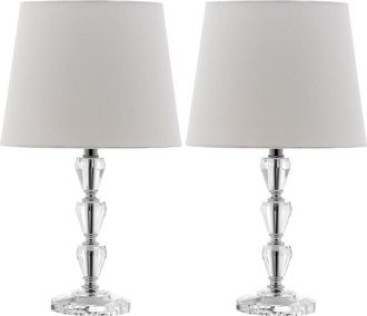 Safavieh Dylan Tiered Crystal Orb Lamp