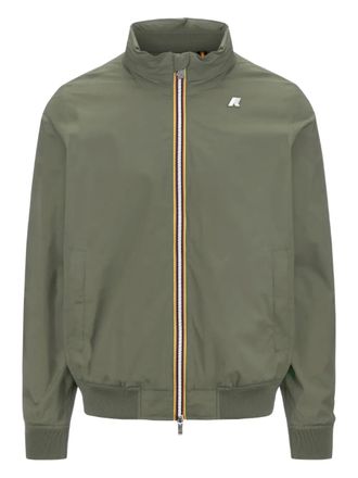 K-Way Amaury jacket - men - Elastane/Nylon/Nylon/Cotton - M - Green