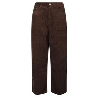 Arte Wide Trousers, male, Brown, Size: W28 Pantaloni Basic