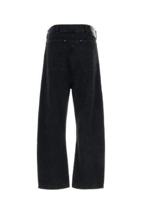 Entire studios Mens Gem Jeans Black Cotton