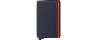 Secrid Geldb&ouml;rse SECRID Slimwallet, Herren, orange (orange, schwarz), Kleinlederwaren Geldb&ouml;rse